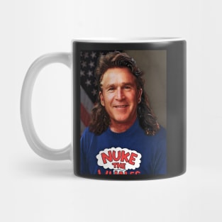 George W Bush rules 43rd US president mullet Mug